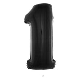 Jumbo Black Number Balloons 40in
