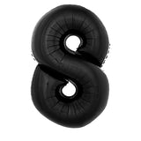 Jumbo Black Number Balloons 40in