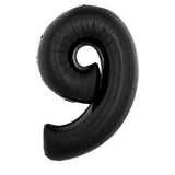 Jumbo Black Number Balloons 40in