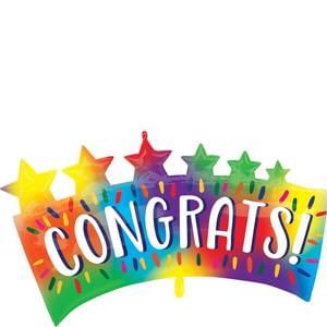 Jumbo Congratulations Banner Balloon