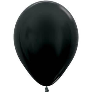 11" Metallic Black Latex