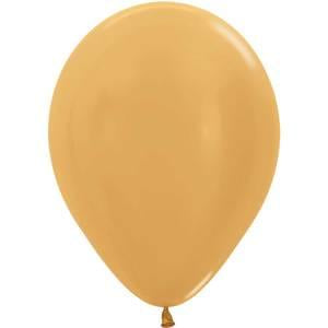 11" Metallic Gold Latex