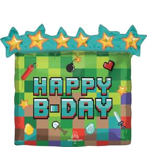 Jumbo Pixel Birthday Party