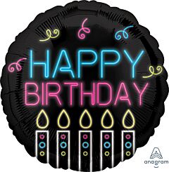 Happy Birthday Neon Balloon (Copy)