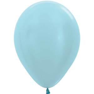 11" Pearl Light Blue Latex