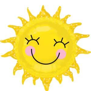 Jumbo Sunshine Mylar Balloon