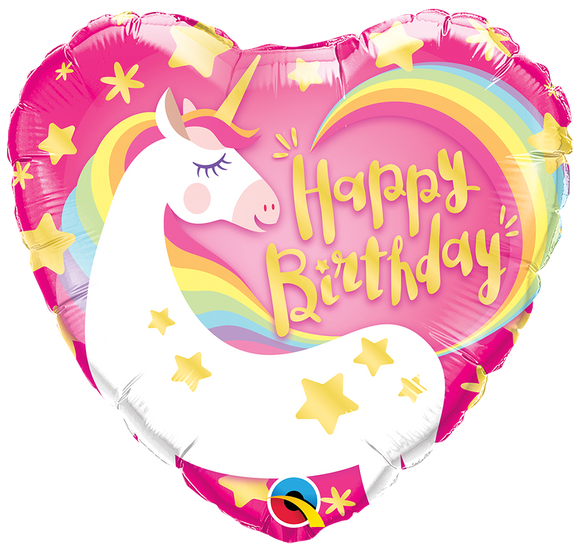 Birthday Magical Unicorn Balloon