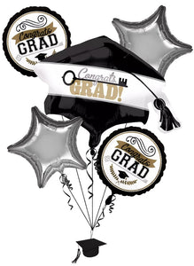 Achievement is Key Graduation Foil Bouquet