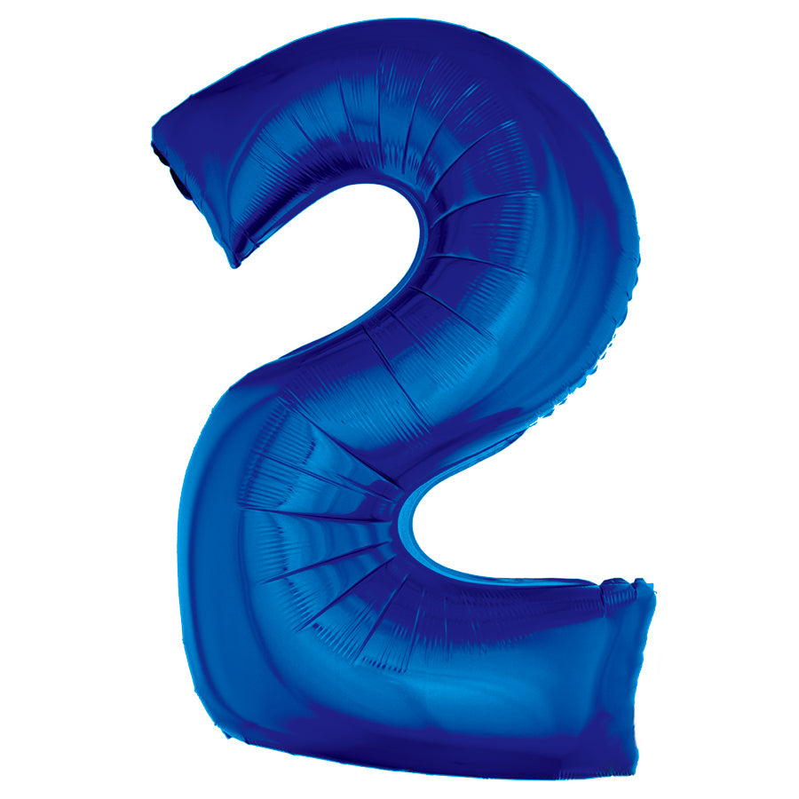 Jumbo Blue Number Balloons 40in – Parker Party America