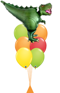 Jumbo T-Rex Balloon Bouquet OB19